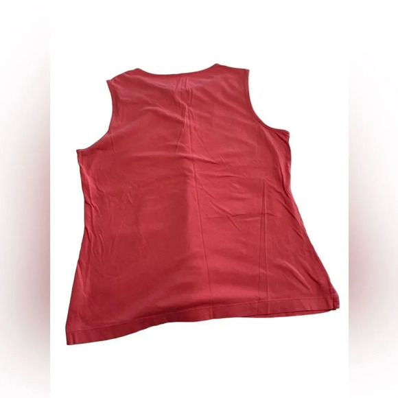 Lands End Womens Supima Scoop‎ Neck Tunic Tank Top Size Medium - Picture 4 of 4